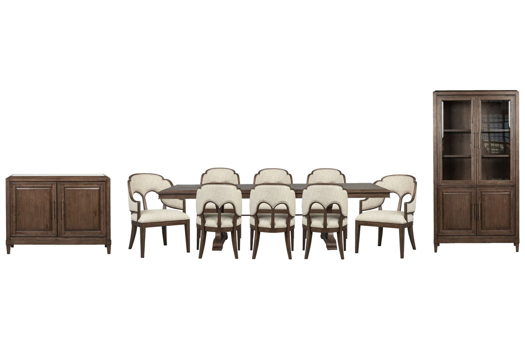 Jubilee - Extendable Trestle Dining Table Set