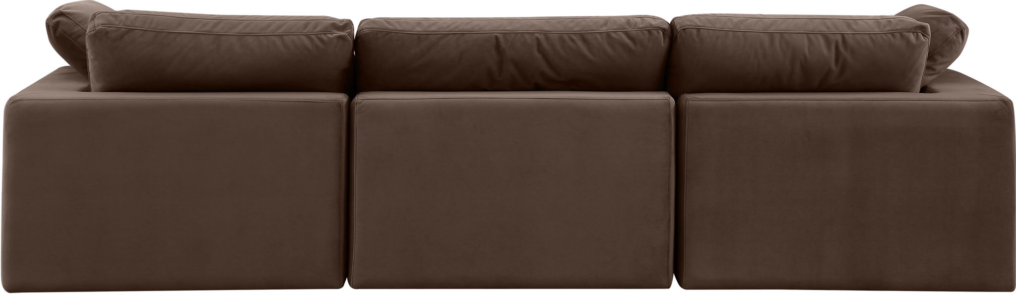 Comfy - Velvet Modular Sofa 3 Seats