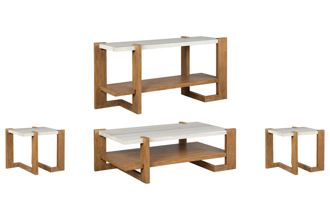 Carrington - Rectangular Cocktail Table Set
