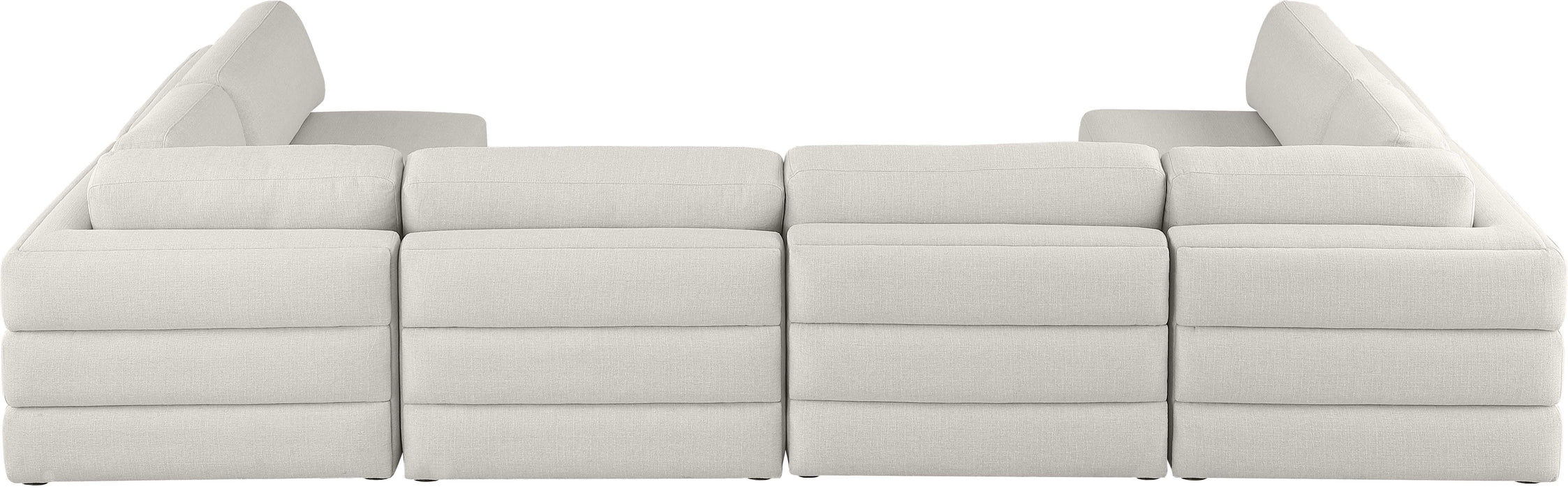 Beckham - Modular Sectional 6 Piece - Beige - Modern & Contemporary