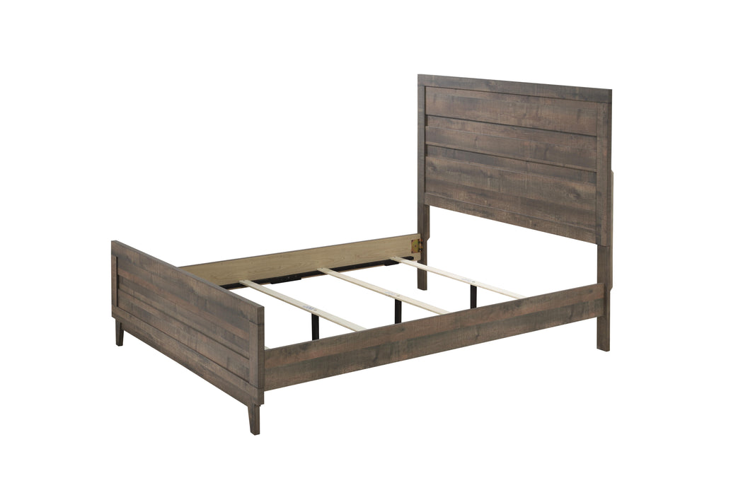 Tacoma - Queen Bed - Brown