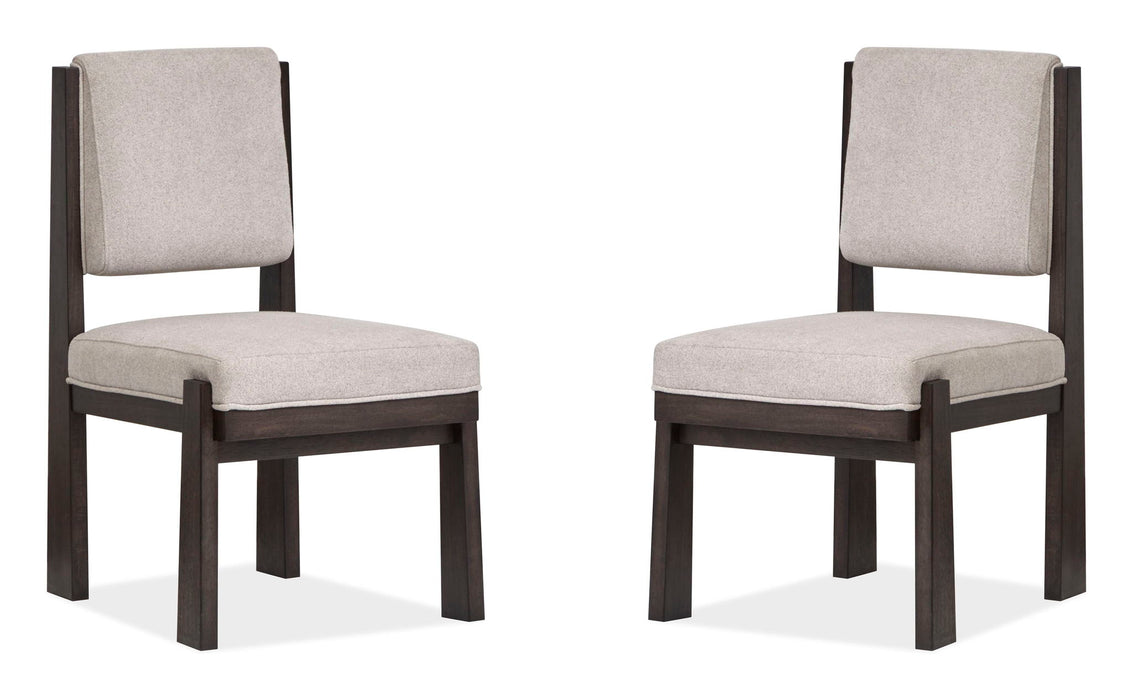 Tauren - Upholstered Side Chair (Set of 2) - Coffee Bean