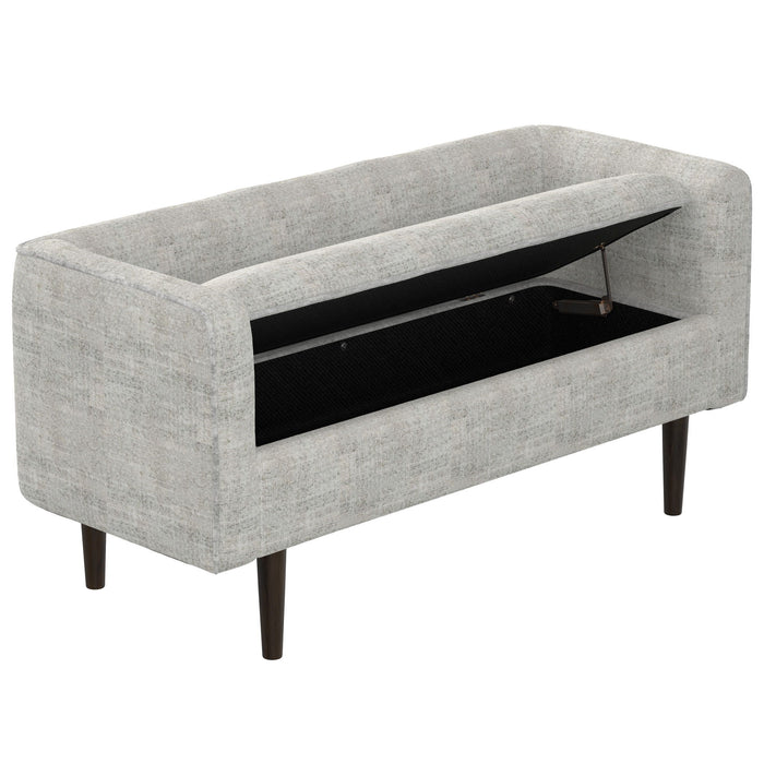 Isla - Storage Ottoman - Howlite