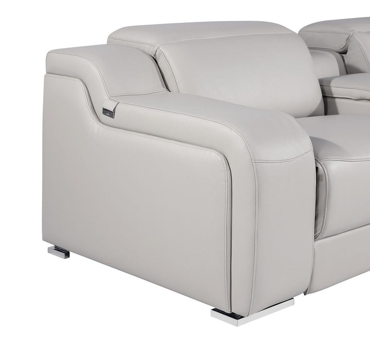 1116 - 8-Piece U-Shaped Sectional Sofa In With 4 Power Recliners & Power Headrests