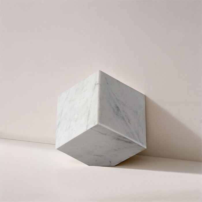 Block - Marble Decorative Cube
