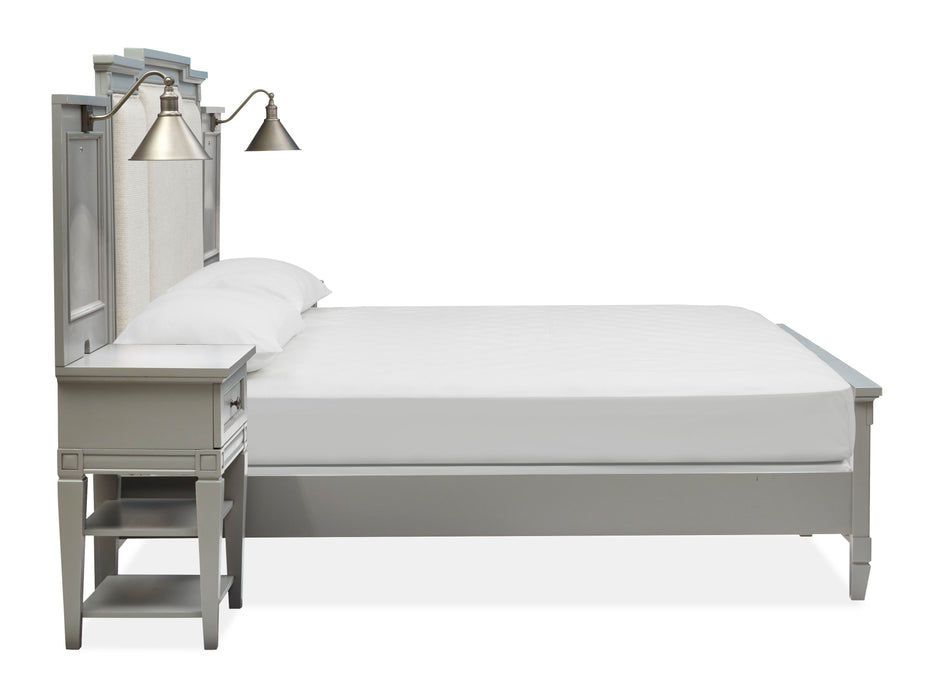 Glenbrook - Complete Wall Bed With Upholstered Headboar