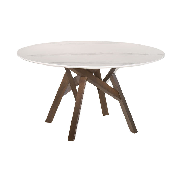 Venus - Round Mid-Century Modern Dining Table