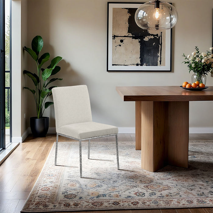 Reeves - Dining Side Chair (Set of 2) - Silver Base