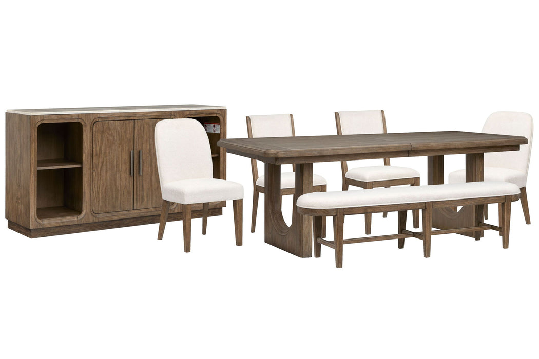 Westbourne - Extendable Trestle Dining Table Set