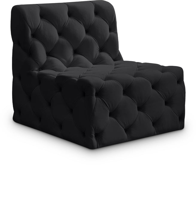 Tuft - Armless Chair - Black