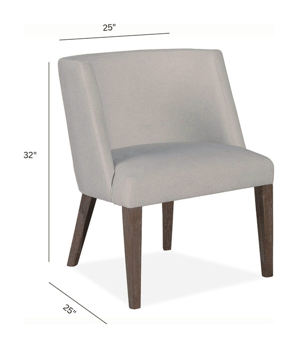 Kavanaugh - Upholstered Host Side Chair (Set of 2) - Gray