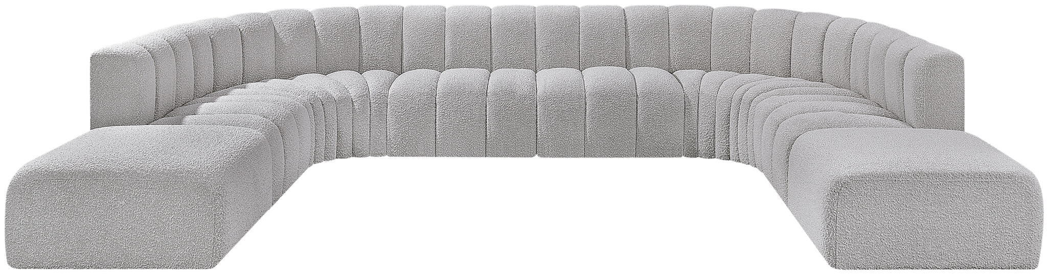 Arc - Boucle Fabric Modular Sectional