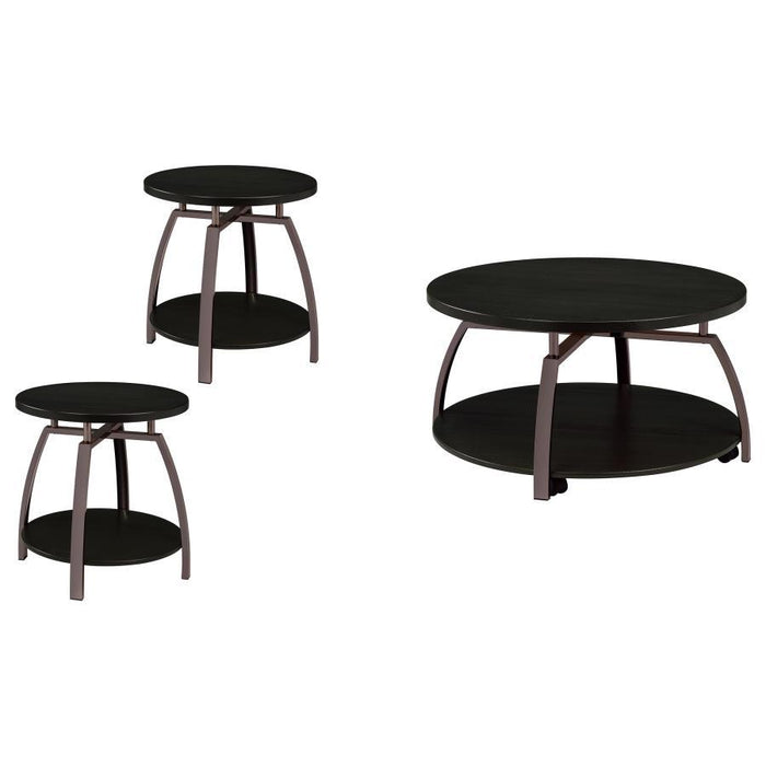 Dacre - Round Coffee And End Table Set