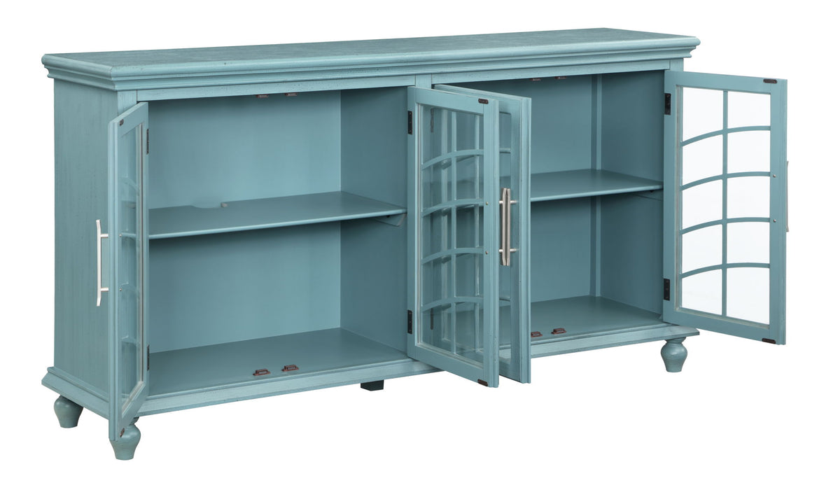 Tahoe - Four Door Credenza - Blue