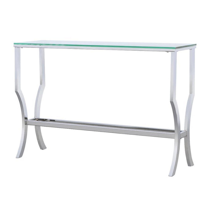 Saide - Rectangular Glass Top Table