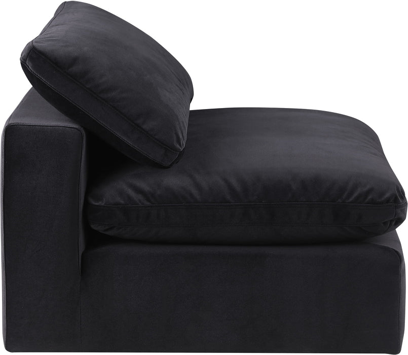 Comfy - Velvet Armless Chair
