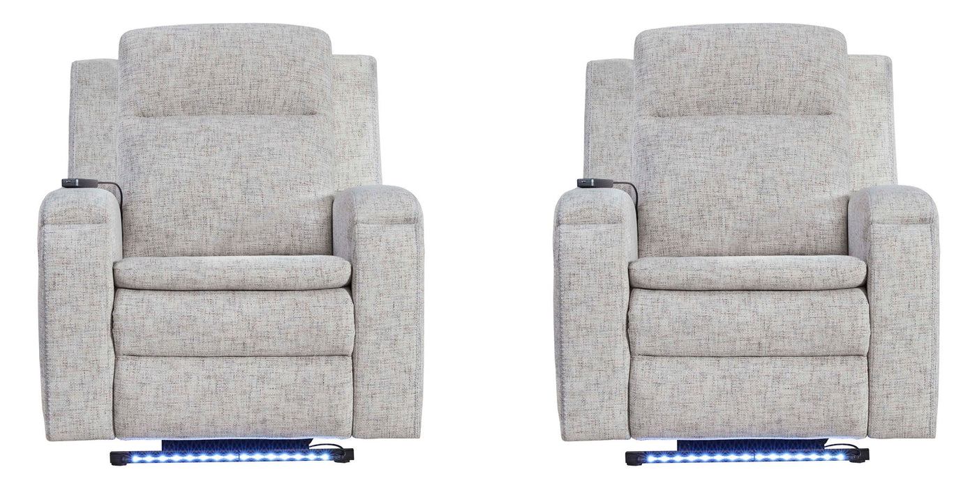 Armstrong - Power Recliner With Heat, Massage And Auto-Glide