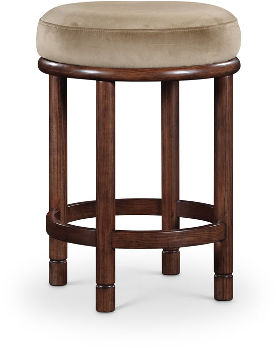 Monette - Counter Stool With Brown Base