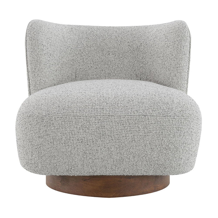 Lisa - Accent Chair - Gray Tweed