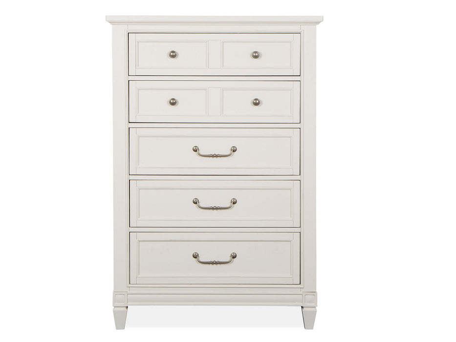 Willowbrook - Drawer Chest - Egg Shell White With Slight Rub Through