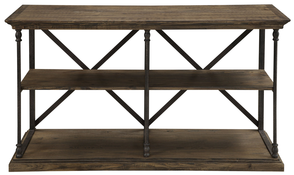 Corbin - Console Table - Medium Brown