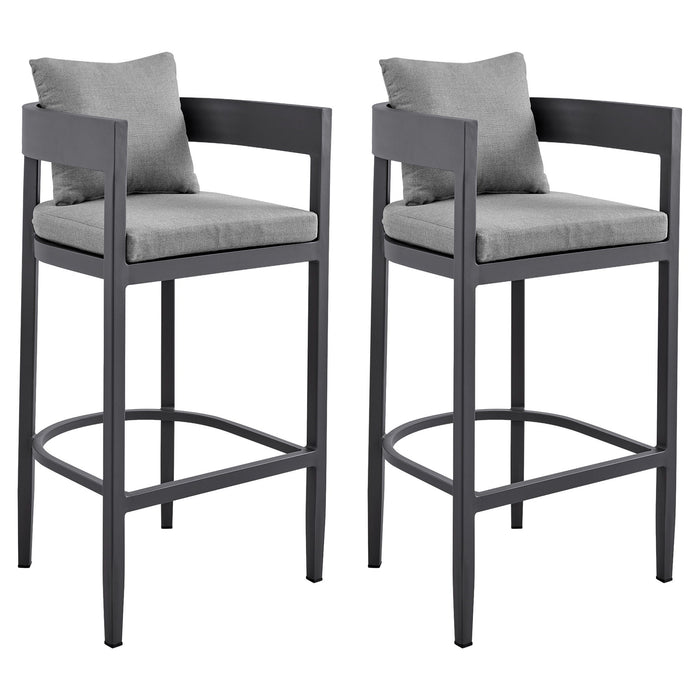 Menorca - Outdoor Patio Counter Height Bar Stool Set