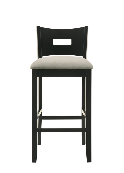 Ren - 30" Bar Height Rubberwood Barstool