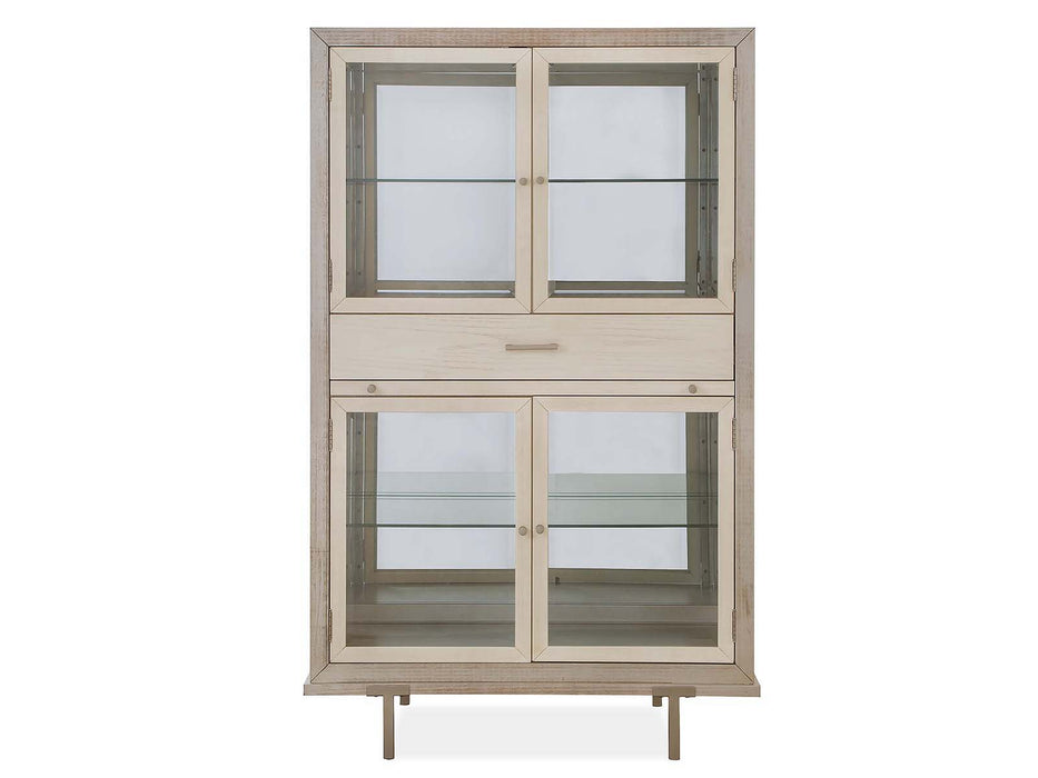 Lenox - Display Cabinet - Warm Silver