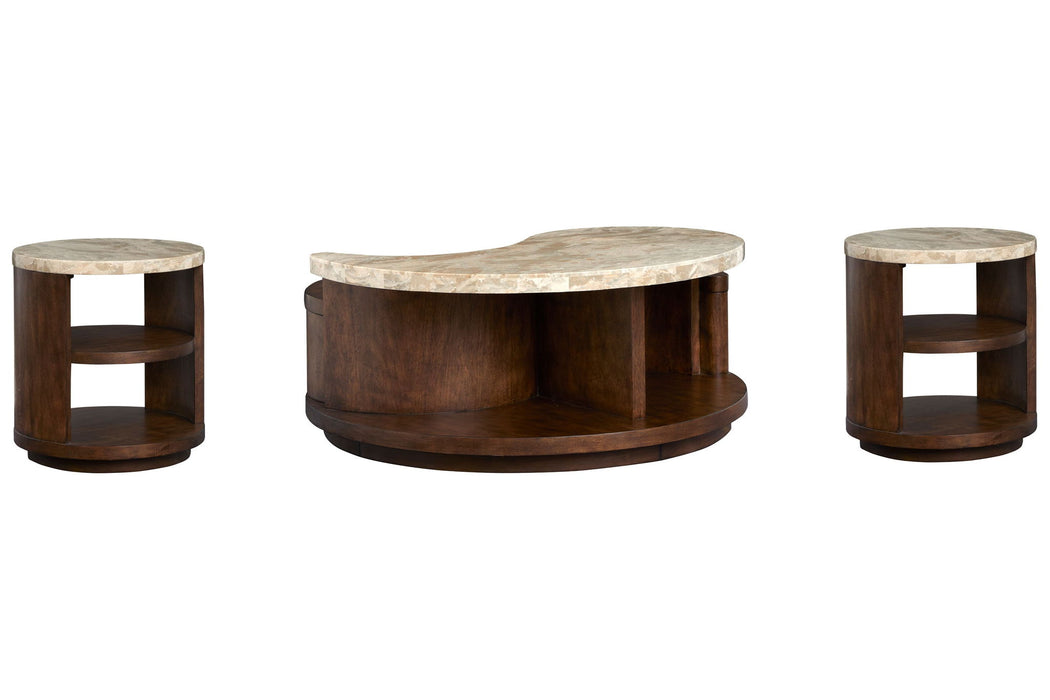 McPherson - Round Cocktail Table Set