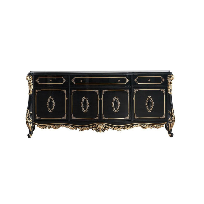 Betria - Console Cabinet - Gold & Black