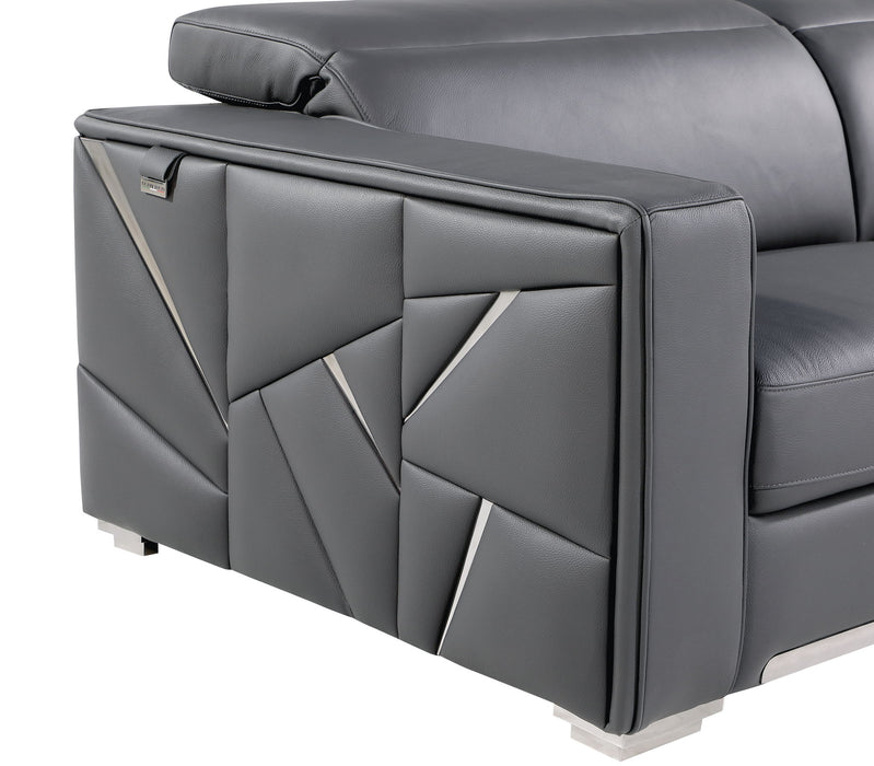 1120 - Leather Living Room Set