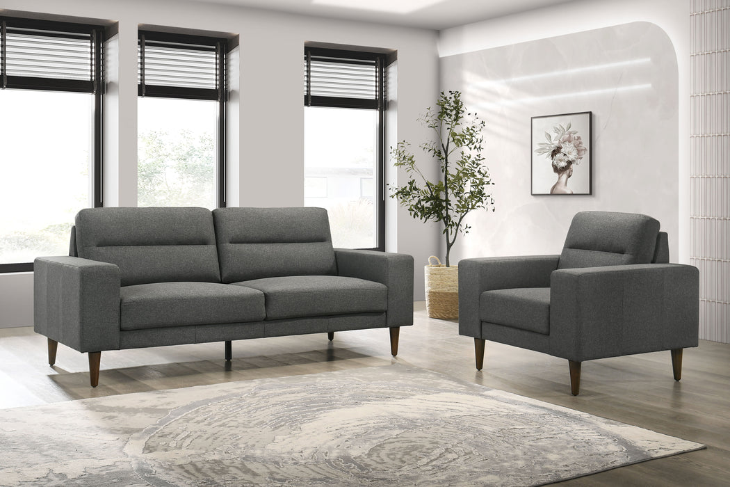 Vale - 2 Piece Sofa & Chair - Gray