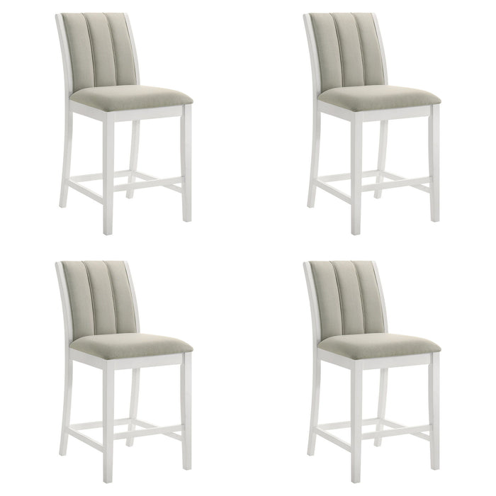 Nolan - 26" Counter Height Rubberwood Barstool