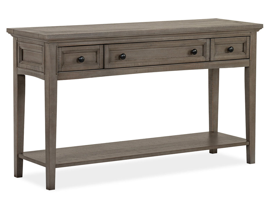 Paxton Place - Rectangular Sofa Table - Dovetail Gray
