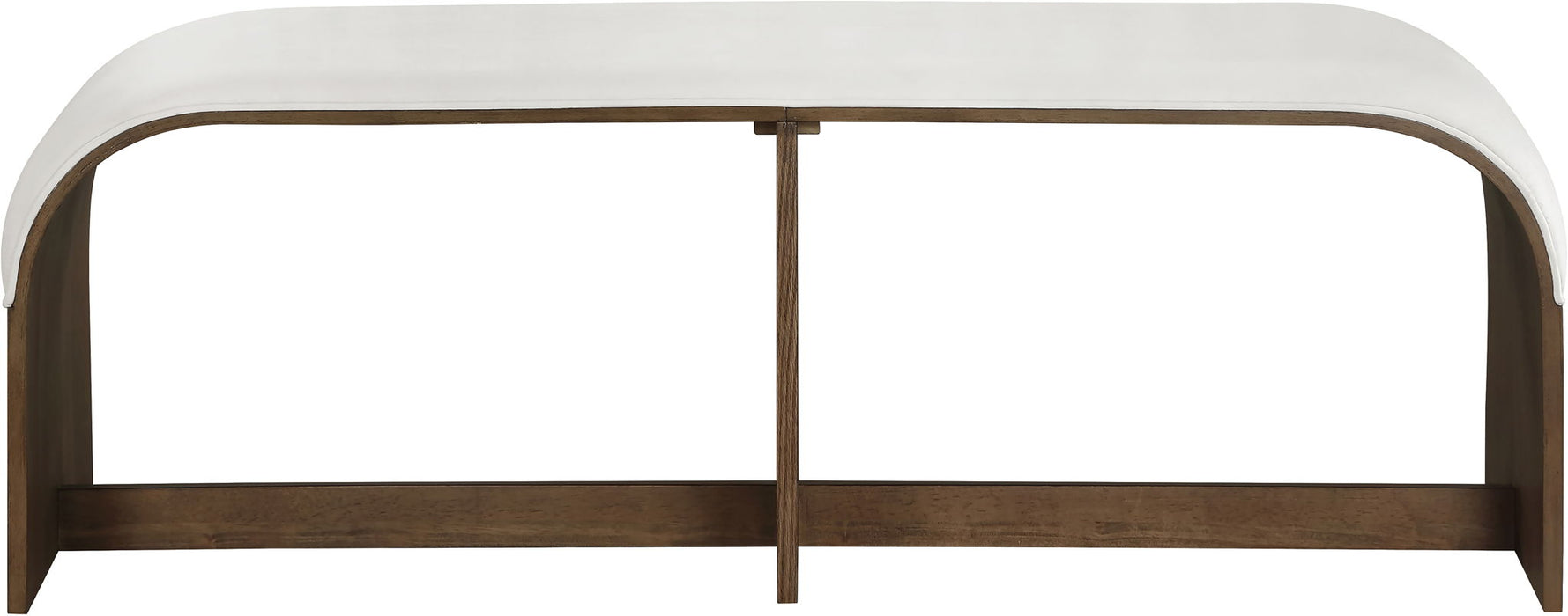 Sable - 52" Velvet Performance Fabric Upholstered Bench