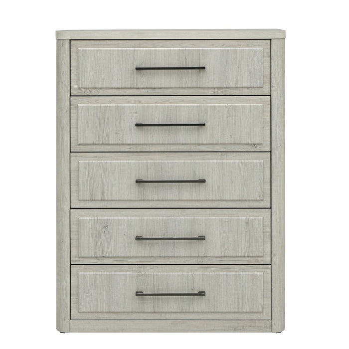 Modern Play - 5 Drawer Chest - White