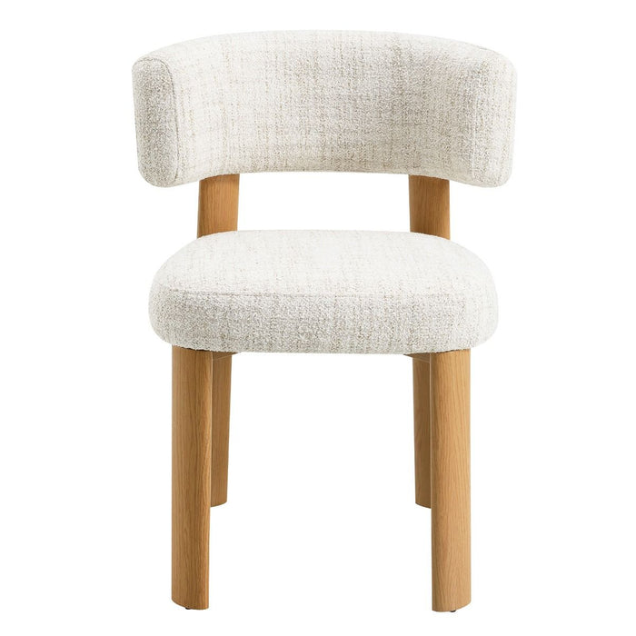 Ogin - Side Chair (Set of 2) - Beige & Gray