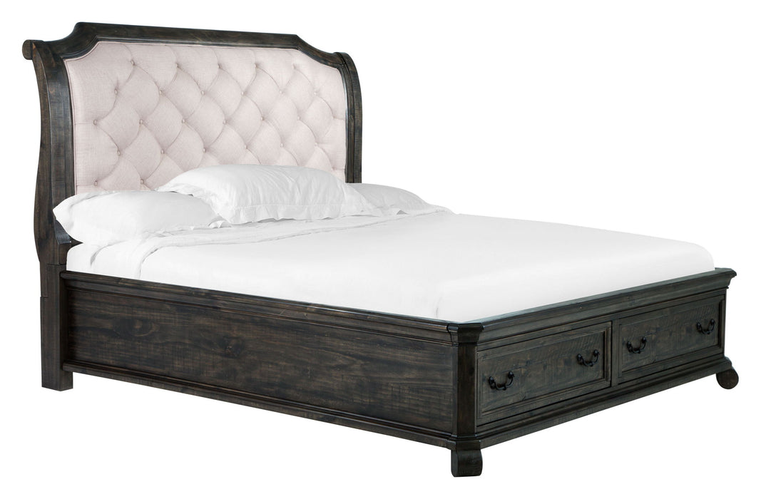 Bellamy - Complete Sleigh Storage Bed