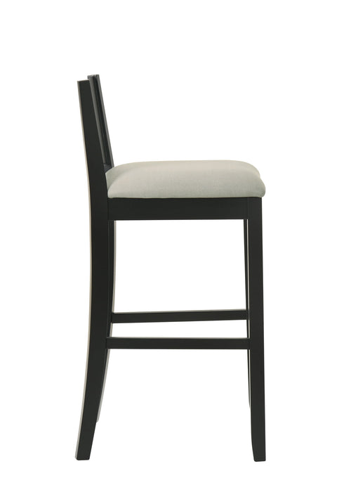 Ren - 30" Bar Height Rubberwood Barstool