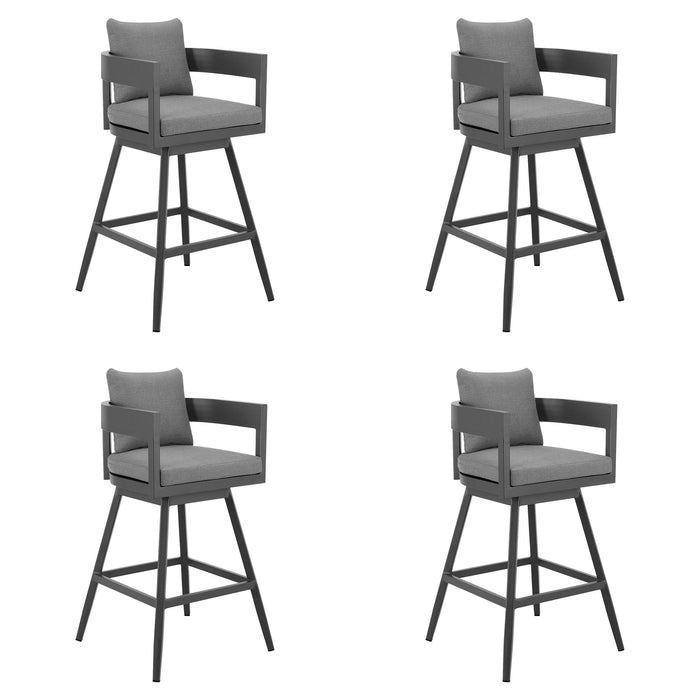 Menorca - Outdoor Patio Swivel Counter Stool Set