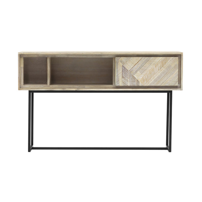 Peridot - 1 Drawer Console Table - Natural Acacia