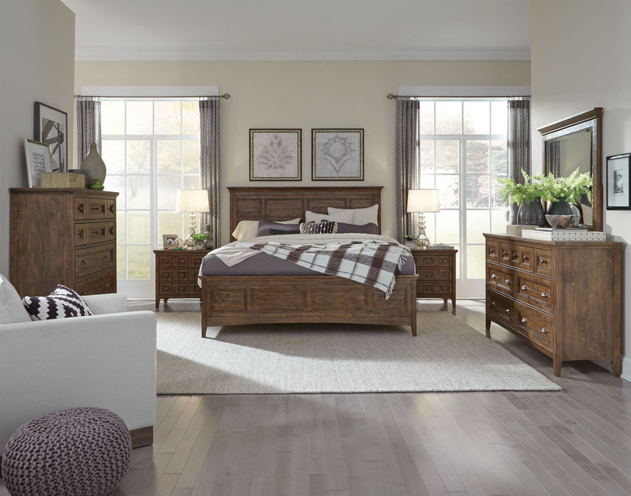 Bay Creek - Landscape Mirror - Toasted Nutmeg