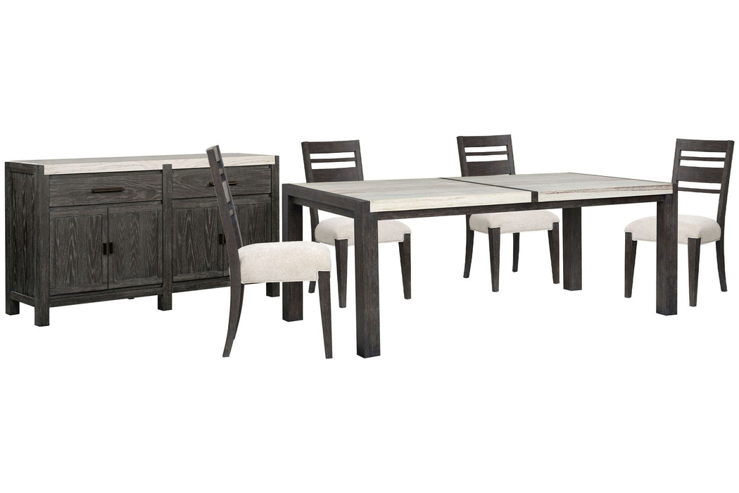 Plum Creek - 6 Piece Rectangular Dining Table Set