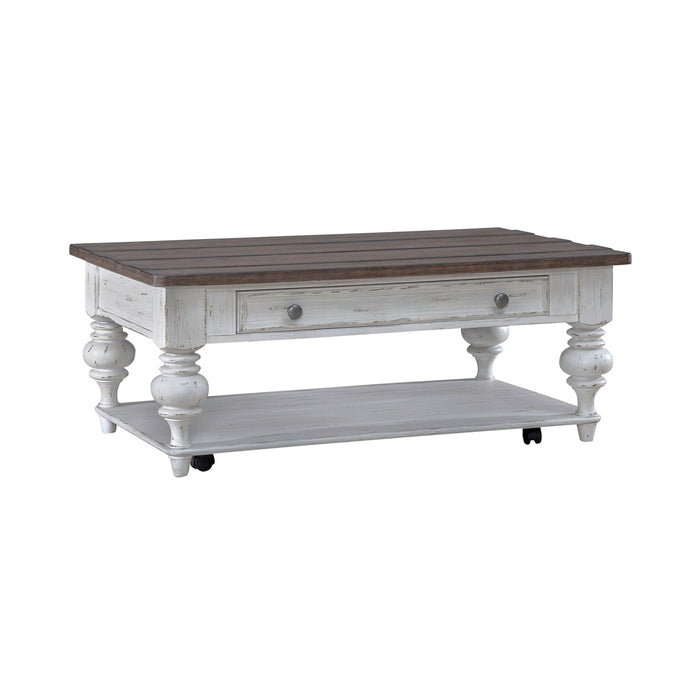 River Place - Cocktail Table - White