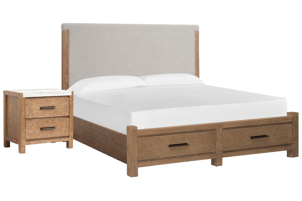 Plum Creek - Upholstered Panel Storage Bedroom Set
