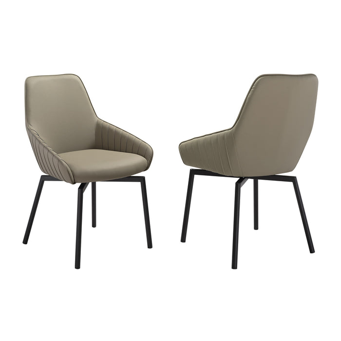Shilo - Swivel Upholstered Dining Chair (Set of 2)