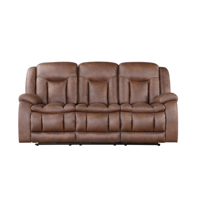 Morello - Sofa With Power Footrest - Brown