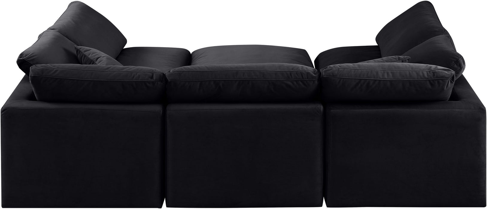 Indulge - Velvet 6 Piece Modular Sectional
