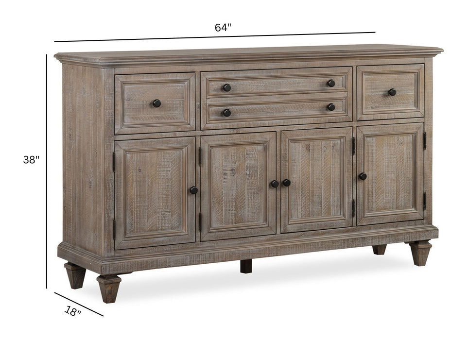 Lancaster - Buffet - Dovetail Gray