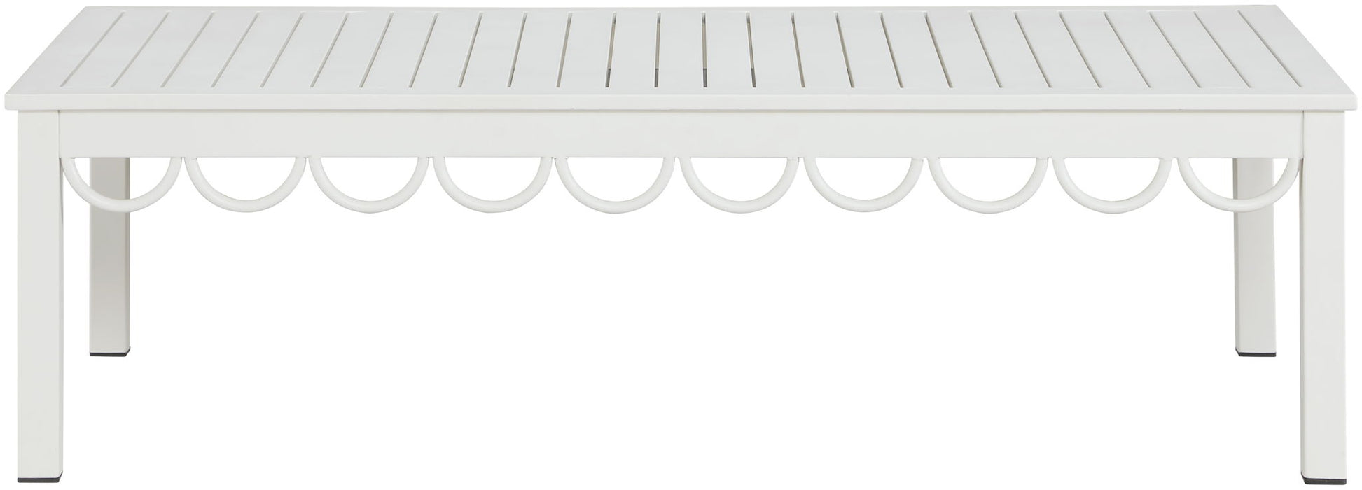 Portofino - Aluminum Outdoor Patio Coffee Table